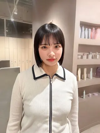 ショート ミディアムヘア Chifumiのヘアスタイル