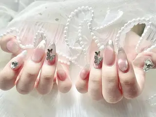 ネイル Mina🧸 韓国風ネイル🎀のネイルデザイン