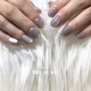 ネイル Nails MILAURO所属・MIYUKI /大人シンプルネイルのネイルデザイン