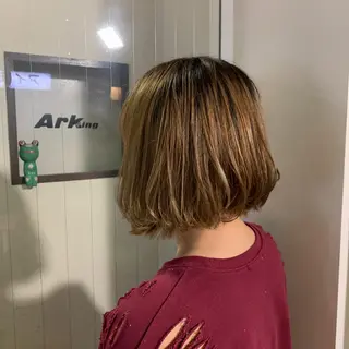 カラー インナーカラー🧸 suzunaのヘアスタイル