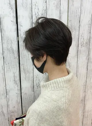 ショート カラー 髪質改善 Blumeのヘアスタイル