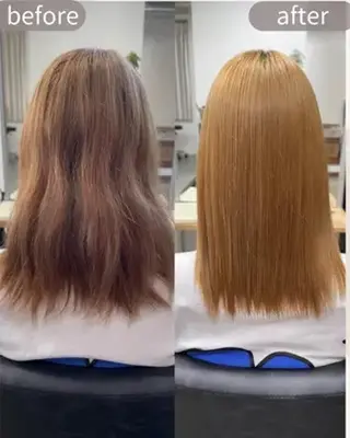 セミロング 髪質改善✨縮毛矯正✨ が得意‼️高島英隆のヘアスタイル