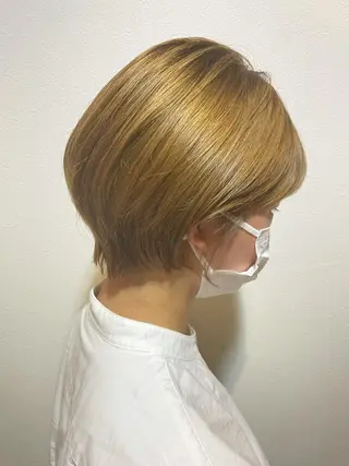 ショート あらい まさえのヘアスタイル