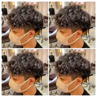 パーマ メンズ 💎髪質改善／艶髪 荻原💎のヘアスタイル