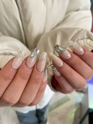 ネイル クルミ/ 💕ワンホンネイルのネイルデザイン