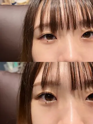 マツエク・マツパ 白井 音葉のヘアスタイル