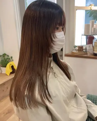 ロング 【pejite】 Hinanoのヘアスタイル