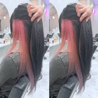 ロング カラー 🌺ハイトーン🌺 矢葺 なぎさ🌺🌺のヘアスタイル