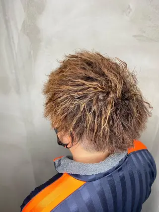 パーマ メンズ Belle hair Design青野大貴のヘアスタイル