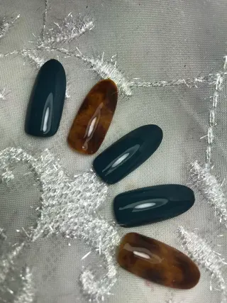 ショート カラー ネイル AileD'ange所属・M, masakiのネイルデザイン