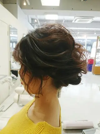 ヘアアレンジ nagane sayakaのヘアスタイル