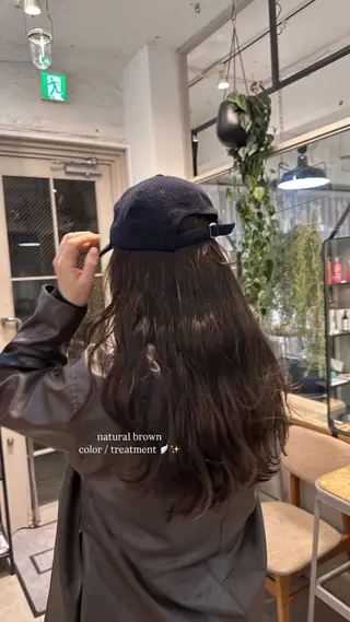 ロング カラー ヘアアレンジ Lomalia Rukaのヘアスタイル