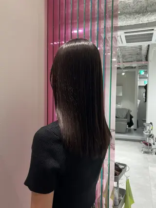 セミロング パーマ ☆ 透明感カラー HARUKA ☆のヘアスタイル