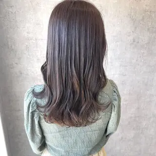 セミロング merci.所属・🌻あいり merci.🌻のヘアスタイル