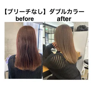 ミディアム フジイ カズキのヘアスタイル