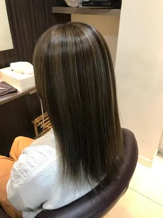 ミディアム カラー どんな髪の悩みも解決 します✨田嶋俊一✨のヘアスタイル