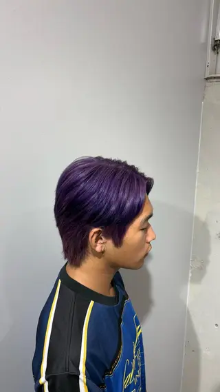ショート カラー メンズ AMI💛ハイトーン 💛モテ髪のヘアスタイル