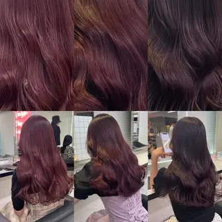 ロング 韓国ガーリー🤍暖 色カラー🤍misaのヘアスタイル