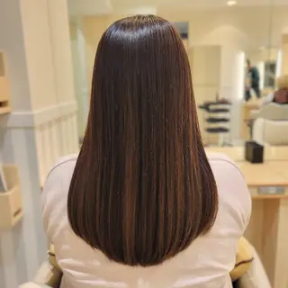 セミロング 🌺仲盛 恵理香🌺のヘアスタイル