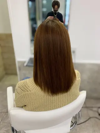 ミディアム パーマ 相武台ショート特化 💐川崎希💐のヘアスタイル