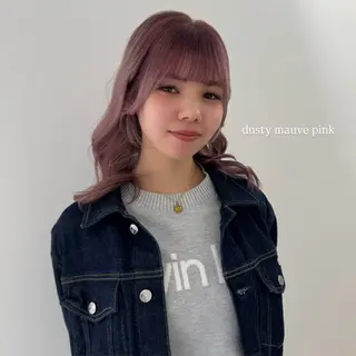 ミディアム カラー rina/無料レイヤ ーカット/上野🌱のヘアスタイル