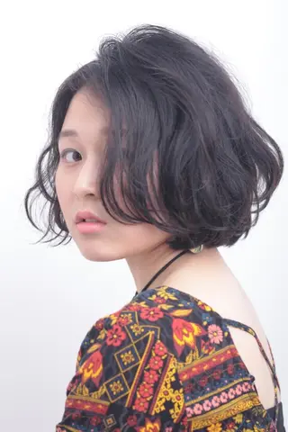 ショート カラー RESBORN所属・長岡 大偉のヘアスタイル