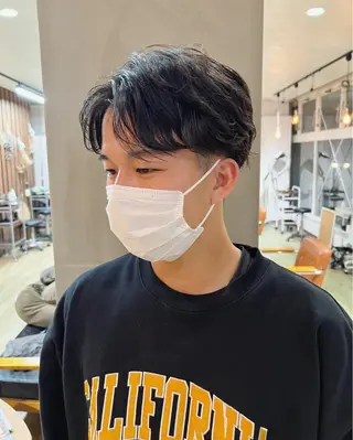 パーマ メンズ OLTI所属・中村 勇星のヘアスタイル
