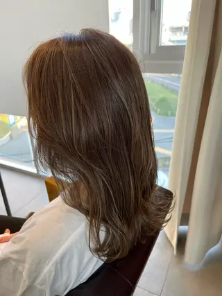 セミロング AKARI🌟ボブ/ ハイライト/似合わせのヘアスタイル