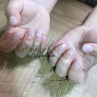 ショート ネイル ツメトマツゲ .のネイルデザイン