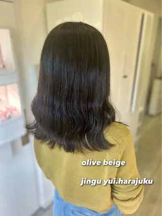 ミディアム カラー パーマ ヘアアレンジ メンズ ワット 原宿のヘアスタイル