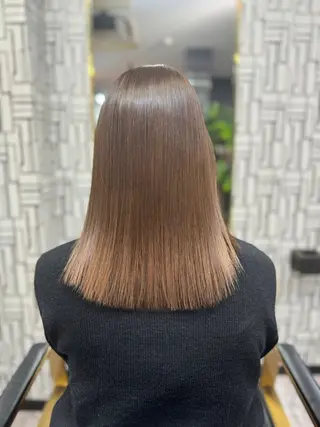 ミディアム 池田 亮雅のヘアスタイル