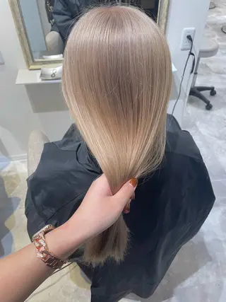 ロング カラー 似合わせカラー 梅田 ayanaのヘアスタイル