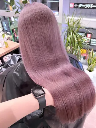 ミディアム カラー 新宿/レイヤー/ ブリーチ/西川翔真のヘアスタイル