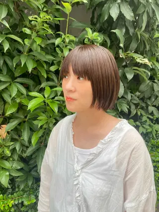 カラー nishika yume🍐🌿のヘアスタイル