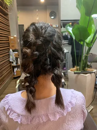 ヘアアレンジ Hair  Make  ARTE所属・♣︎Rikitake Yasu ✂︎のヘアスタイル