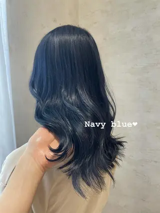 セミロング Kanami/韓国風 /艶カラーのヘアスタイル