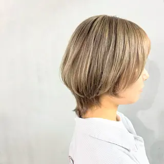 ショート カラー ヘアアレンジ #tag 佐藤璃美のヘアスタイル