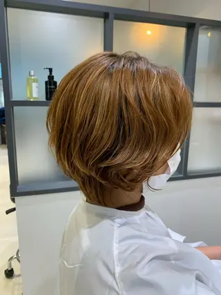 ショート パーマ 大姶良 友輝の眉毛・アイブロウイメージ