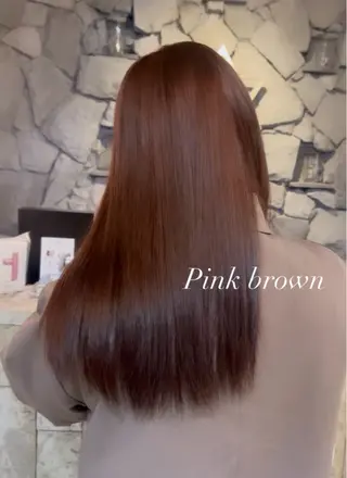 セミロング カラー 髙橋 リナ‪のヘアスタイル