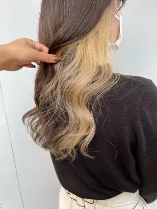 ロング カラー 🤍透明感カラー ソメヤナナ 🤍のヘアスタイル