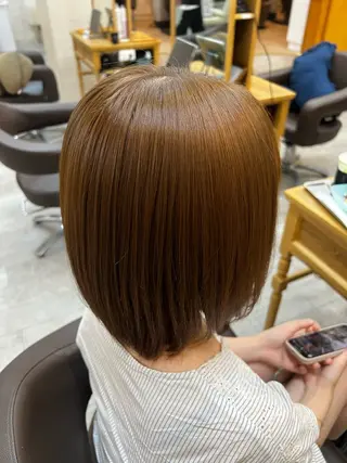 カラー 大西 來花のヘアスタイル