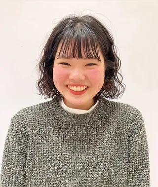 ショート パーマ 似合わせカット🫧 /パーマRINAのヘアスタイル