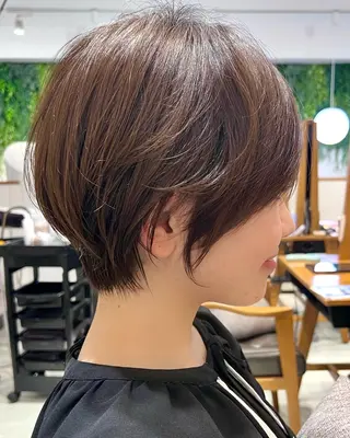 ショート カラー LucksiMie 銀座店所属・【韓国 レイヤー 髪質改善✨】かずのヘアスタイル