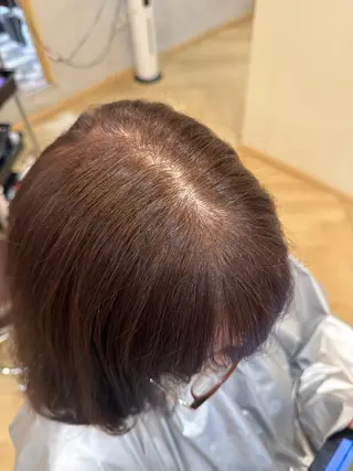 ミディアム m sakiのヘアスタイル
