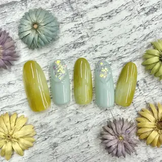 ネイル ⭐︎休業中の練習⭐︎ JNA認定講師髙橋のネイルデザイン