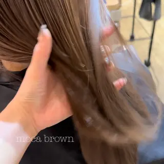 ロング カラー regalo 森重ユウのヘアスタイル