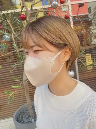 ショート maika /layer cutのヘアスタイル