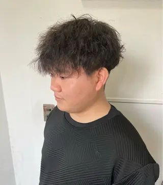 パーマ メンズ 髪質改善/艶カラー Hiroakiのヘアスタイル