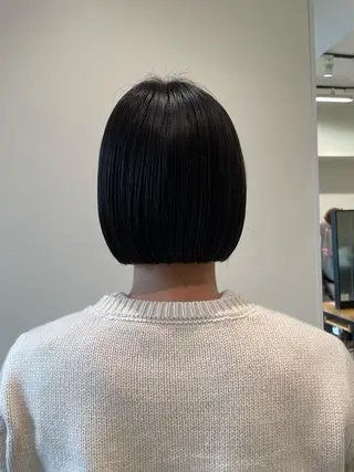 ショート ボブ/インナーカラー /眉毛/Miyuのヘアスタイル