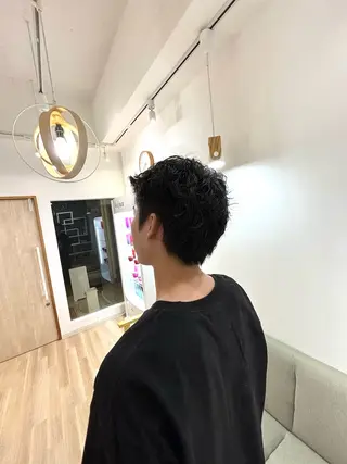 メンズ 『大西　陸』 透明感color🔆のヘアスタイル